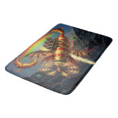 Fantasy Image 3 Trolls On A Retro Rocket バスマット (アングル)