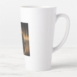 Fantasy Image Bronze Halfdome On Reflected Surface カフェラテマグ