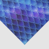 Fantasy Iridescent Dragon Blue Purple Scales 薄葉紙 (詳細)