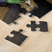 Fantasy Jazz Musicians Art Large Jigsaw Puzzle ジグソーパズル (側面)