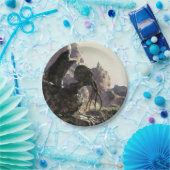 Fantasy landscape ペーパープレート (パーティー)