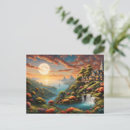 Fantasy Landscape ポストカード (スタンド正面)