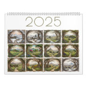 Fantasy Landscape 2025 Calendar カレンダー (カバー)