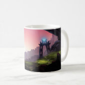 Fantasy Landscape Concept Art Mug コーヒーマグカップ (正面右)
