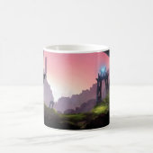 Fantasy Landscape Concept Art Mug コーヒーマグカップ (中央)