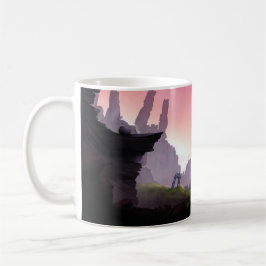Fantasy Landscape Concept Art Mug コーヒーマグカップ