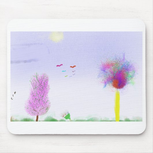 Fantasy Landscape Escape Mousepad マウスパッド (正面)