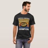 Fantasy League Champion FFL Football 2021 Winner v Tシャツ (正面フル)