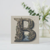 Fantasy Letter B with Castles in the Sky Storybook シーズンカード (スタンド正面)