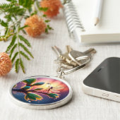 Fantasy macro photography of tiny forest sprite キーホルダー (側面)