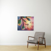 Fantasy macro photography of tiny forest sprite タペストリー (インサイチュ(横))