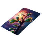 Fantasy macro photography of tiny forest sprite マグネット (左側)