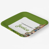 Fantasy Magical Fairy House Baby Shower ペーパープレート (傾斜あり)