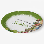 Fantasy Magical Fairy House Baby Shower Paper Plat ペーパープレート (アングル)