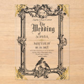 Fantasy Medieval Wedding  アクリル招待状 (正面)