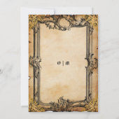 Fantasy Medieval Wedding 招待状 (裏面)