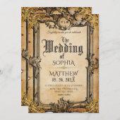 Fantasy Medieval Wedding 招待状 (正面/裏面)