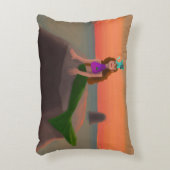 Fantasy Mermaid meets spirit animal アクセントクッション (正面(垂直))