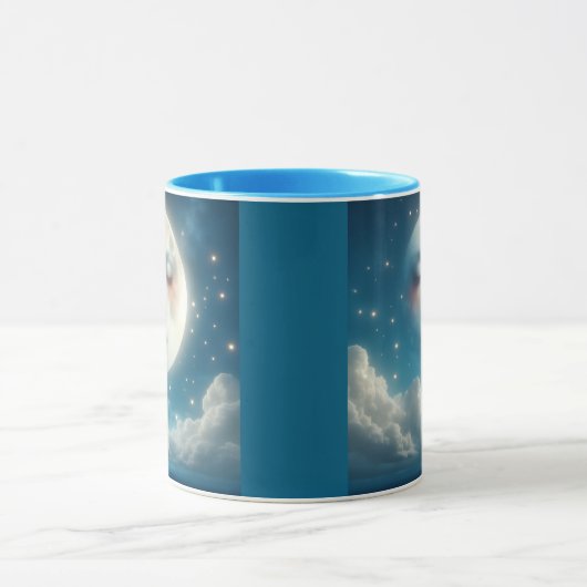 Fantasy moon mug マグカップ (中央)
