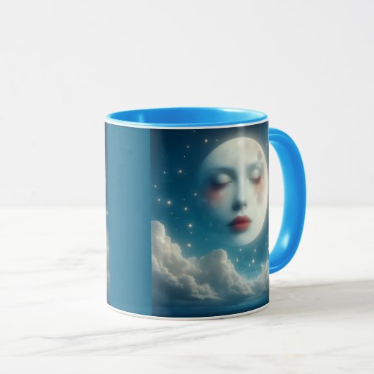 Fantasy moon mug マグカップ (正面右)