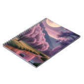 Fantasy Moonlit River Dreamscape Illustration ノートブック (左側)