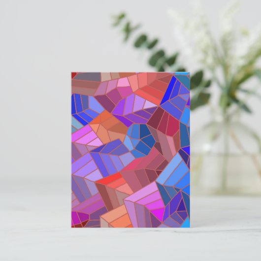 Fantasy Mountains View from the Sky ポストカード (スタンド正面)