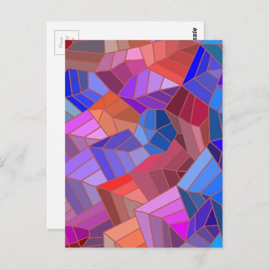 Fantasy Mountains View from the Sky ポストカード (正面/裏面)