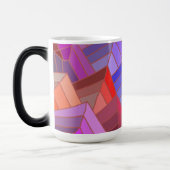 Fantasy Mountains View from the Sky モーフィングマグカップ (左)