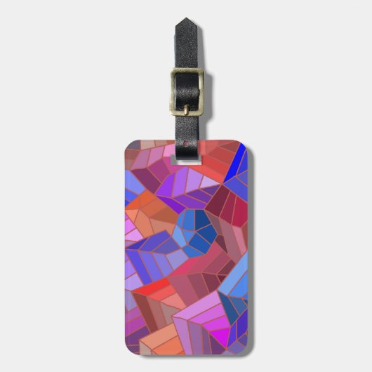 Fantasy Mountains View from the Sky ラゲッジタグ (正面縦)