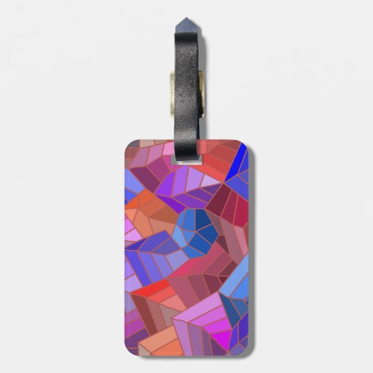 Fantasy Mountains View from the Sky ラゲッジタグ (裏面縦)