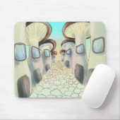 Fantasy mushrooms mouse pad マウスパッド (マウス)