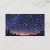 Fantasy Night Sky Storybook 名刺 (正面)