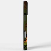 Fantasy Plant Abstract Green Rust Brown Fractal Case-Mate iPhoneケース (裏面 / 右)