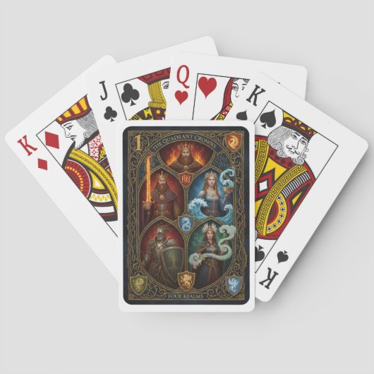 Fantasy Playing Cards | Medieval Royal Style トランプ (裏面)