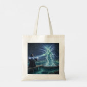 Fantasy Quote Tote Bag – Inspirational Magical トートバッグ (裏面)