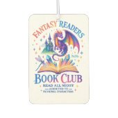 Fantasy Readers Book Club....  カーエアーフレッシュナー (正面)