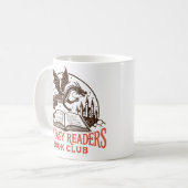 Fantasy readers book club コーヒーマグカップ (正面左)