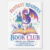 Fantasy Readers Book Club....  マグネット (正面)