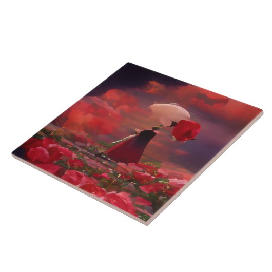 Fantasy Rose Field Under the Sky タイル (側面)