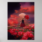 Fantasy Rose Field Under the Sky ポスター (正面)