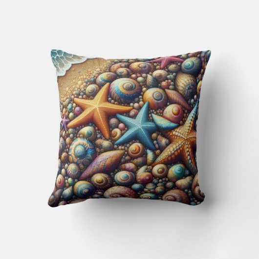 Fantasy Seashore cushions  クッション (裏面)