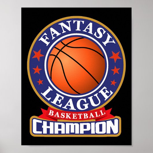 Fantasy Sketll League Champion Victory Trophy  ポスター (正面)