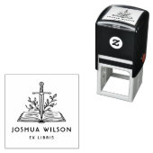 Fantasy Sword Personalized Ex Libris Book セルフインキングスタンプ (インサイチュ)