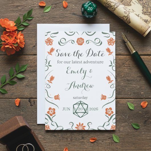 Fantasy Themed Save the date セーブザデート