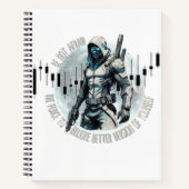 Fantasy trade design | Cyberpunk | Self growth ノートブック (正面)