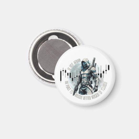 Fantasy trade design | Cyberpunk | Self growth マグネット (正面/裏面)