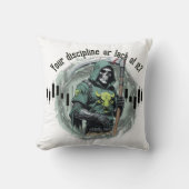  Fantasy trade design | Grim Reaper |  motivation クッション (正面)