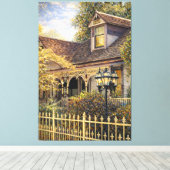 Fantasy Victorian Gingerbread I キャンバスプリント (インサイチュ (ウッドフロア))