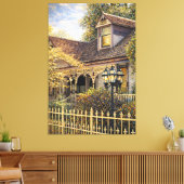 Fantasy Victorian Gingerbread I キャンバスプリント (インサイチュ (リビング))