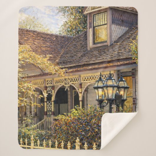 Fantasy Victorian Gingerbread I シェルパブランケット (正面)